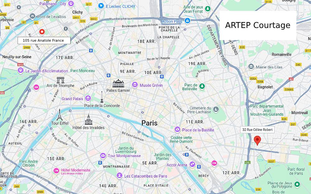ARTEP carte