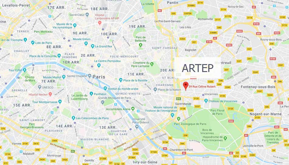 ARTEP carte